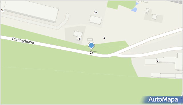 Zagnańsk, Przemysłowa, 2a, mapa Zagnańsk