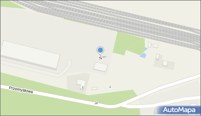 Zagnańsk, Przemysłowa, 5a, mapa Zagnańsk