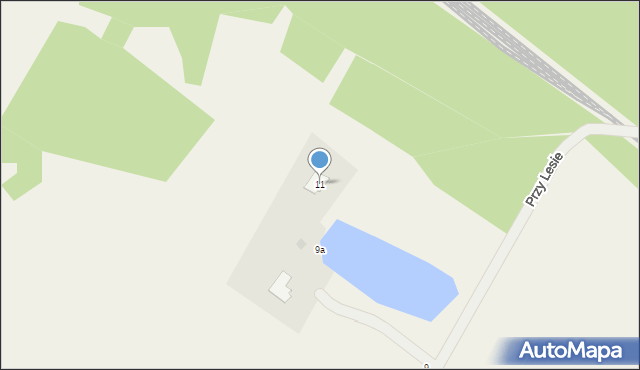 Zamek Bierzgłowski, Przy Lesie, 11, mapa Zamek Bierzgłowski