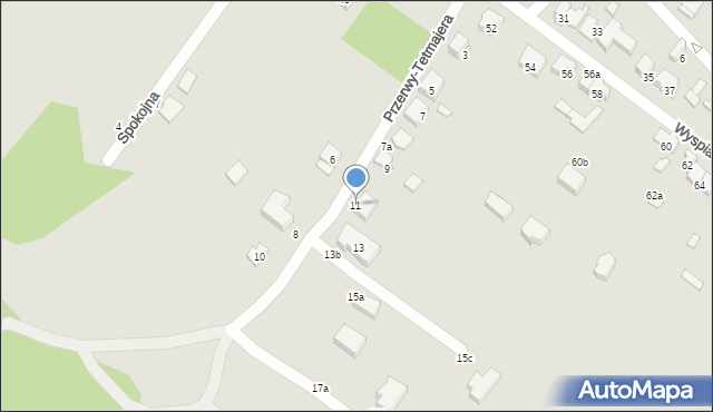 Zawiercie, Przerwy-Tetmajera Kazimierza, 11, mapa Zawiercie