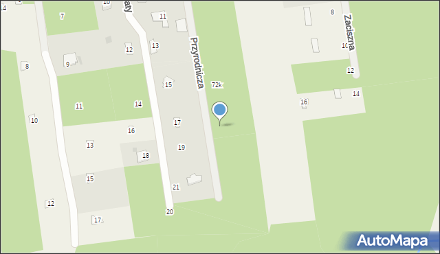 Żelechów, Przyrodnicza, 23, mapa Żelechów