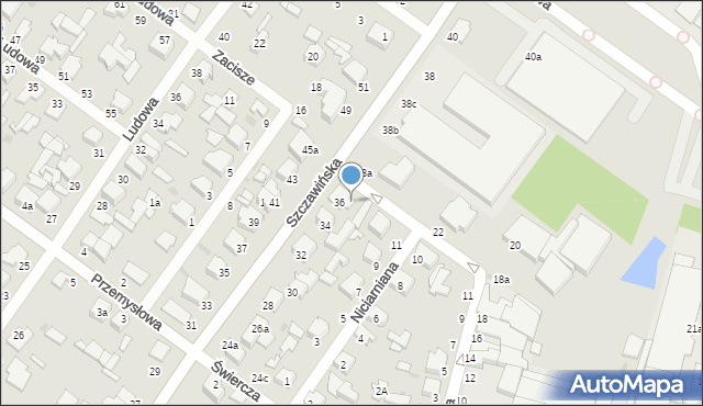 Zgierz, Przędzalniana, 13, mapa Zgierz