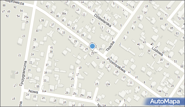 Zgierz, Przemysłowa, 23, mapa Zgierz