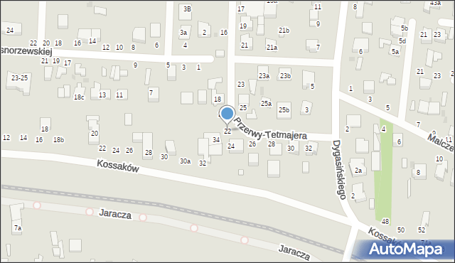 Zgierz, Przerwy-Tetmajera Kazimierza, 22, mapa Zgierz