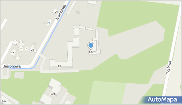 Brwinów, Pszczelińska, 99s, mapa Brwinów