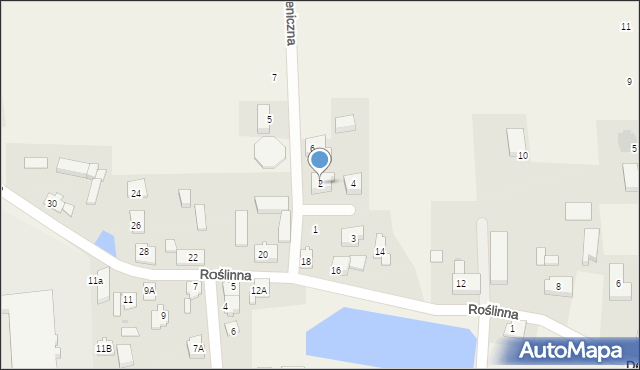 Dębogórze, Pszeniczna, 2, mapa Dębogórze