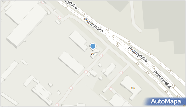 Gliwice, Pszczyńska, 304, mapa Gliwic