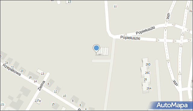 Inowrocław, Pszeniczna, 12, mapa Inowrocławia