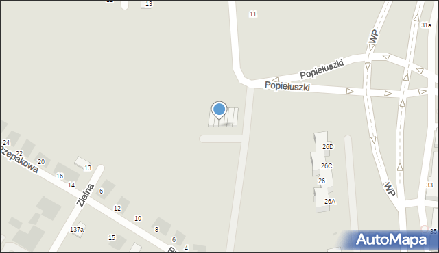 Inowrocław, Pszeniczna, 8, mapa Inowrocławia