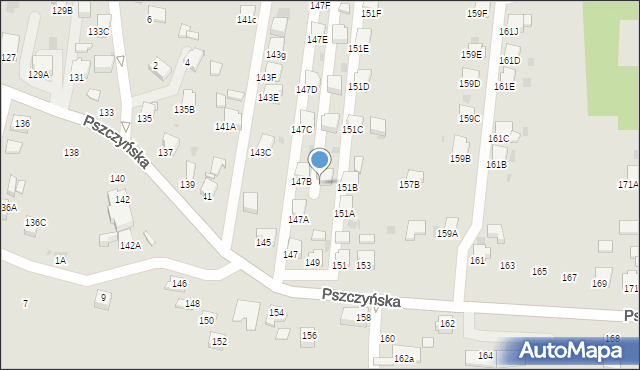 Jastrzębie-Zdrój, Pszczyńska, 149B, mapa Jastrzębie-Zdrój