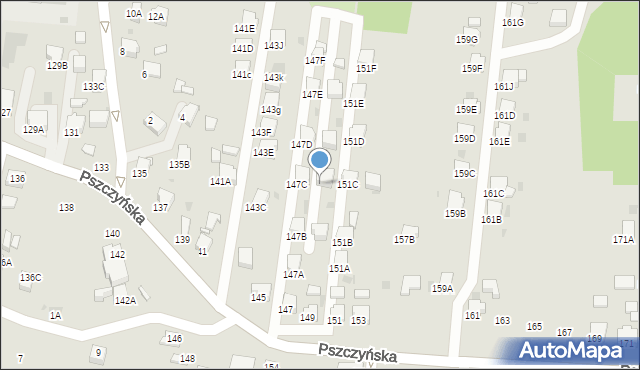 Jastrzębie-Zdrój, Pszczyńska, 149C, mapa Jastrzębie-Zdrój