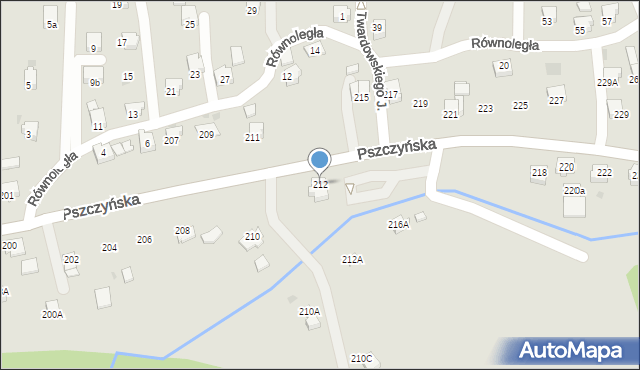 Jastrzębie-Zdrój, Pszczyńska, 212, mapa Jastrzębie-Zdrój