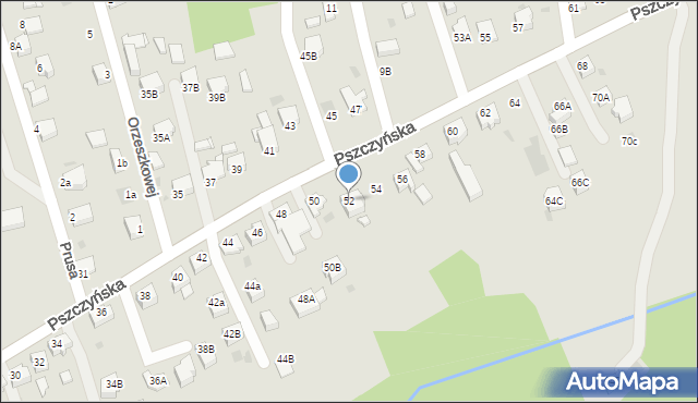 Jastrzębie-Zdrój, Pszczyńska, 52, mapa Jastrzębie-Zdrój