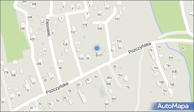 Jastrzębie-Zdrój, Pszczyńska, 57, mapa Jastrzębie-Zdrój