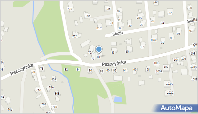 Jastrzębie-Zdrój, Pszczyńska, 81, mapa Jastrzębie-Zdrój