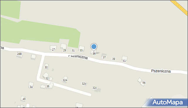 Jaworzno, Pszeniczna, 35, mapa Jaworzno