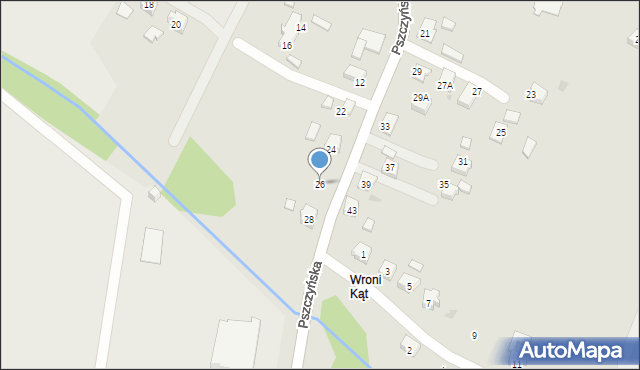 Orzesze, Pszczyńska, 26, mapa Orzesze