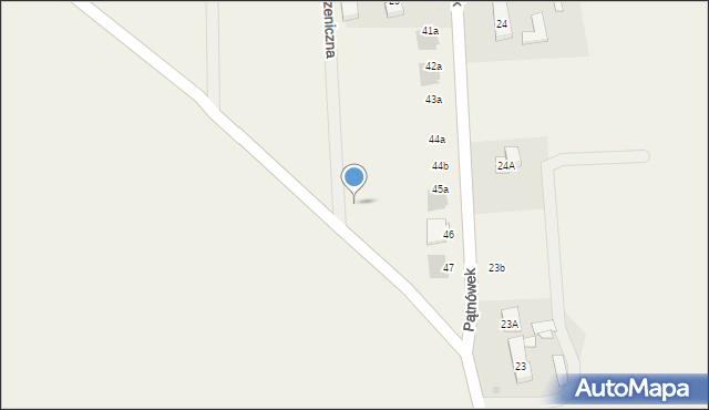 Pątnówek, Pszeniczna, 2a, mapa Pątnówek