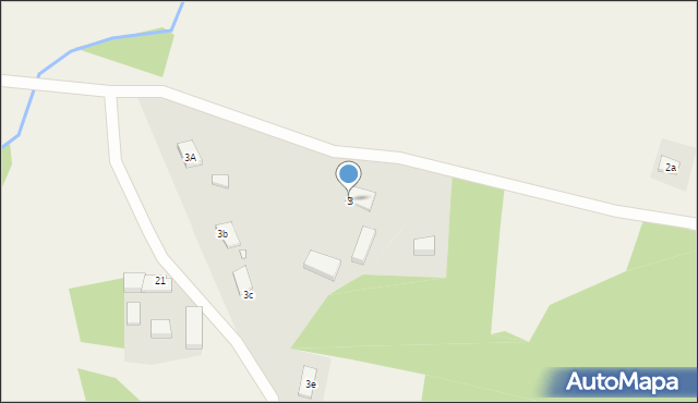 Psarce, Psarce, 3, mapa Psarce