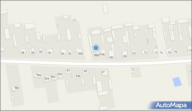 Psary, Psary, 66a, mapa Psary