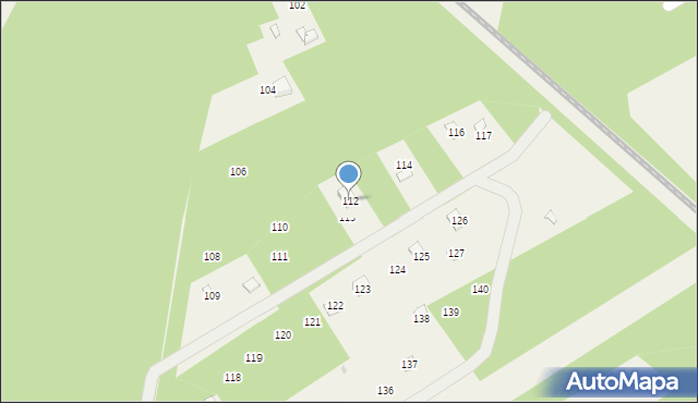 Psary, Psary, 112, mapa Psary