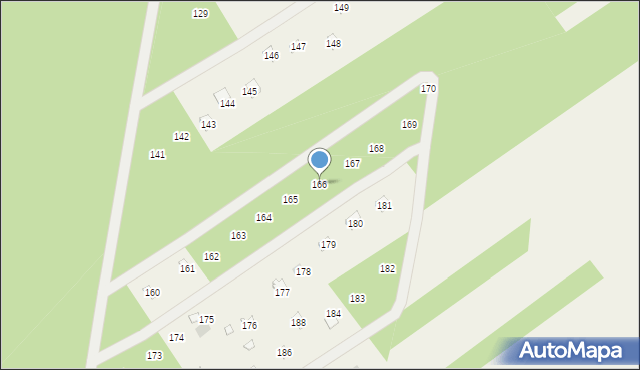 Psary, Psary, 166, mapa Psary