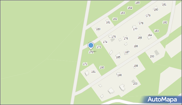 Psary, Psary, 172, mapa Psary