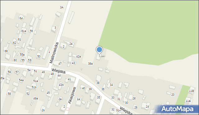 Psary, Psary, 38a, mapa Psary