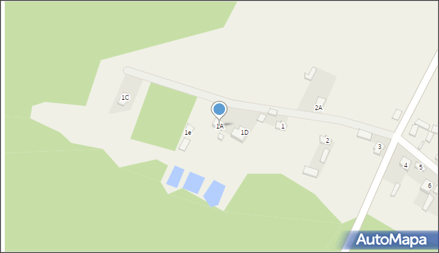 Psary, Psary, 1A, mapa Psary