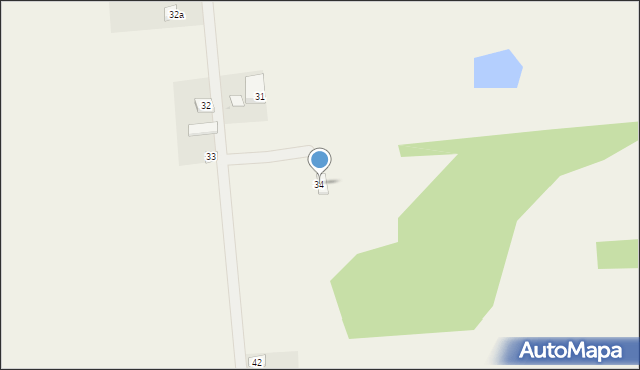 Psary, Psary, 34, mapa Psary