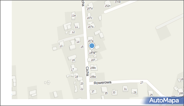 Psary Polskie, Psary Polskie, 167e, mapa Psary Polskie