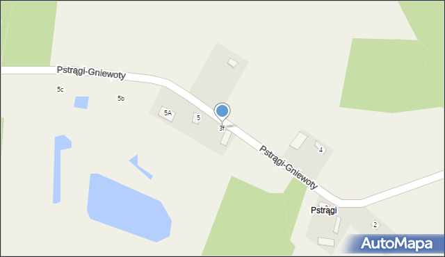 Pstrągi-Gniewoty, Pstrągi-Gniewoty, 3f, mapa Pstrągi-Gniewoty