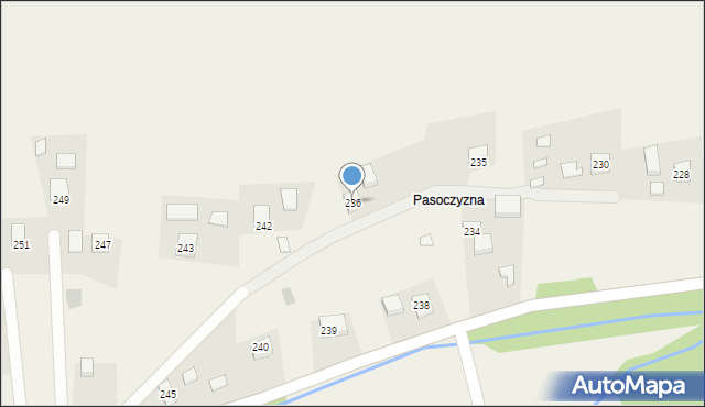 Pstrągowa, Pstrągowa, 236, mapa Pstrągowa