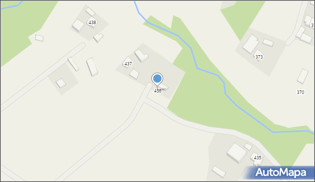 Pstrągowa, Pstrągowa, 436, mapa Pstrągowa