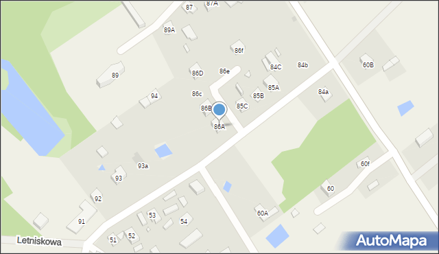 Pstrokonie, Pstrokonie, 86A, mapa Pstrokonie
