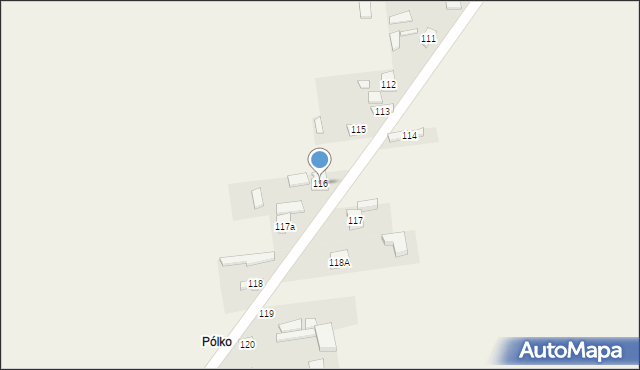 Pszczonów, Pszczonów, 116, mapa Pszczonów