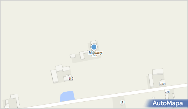 Pszczonów, Pszczonów, 183A, mapa Pszczonów
