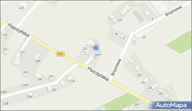 Radostowice, Pszczyńska, 225, mapa Radostowice