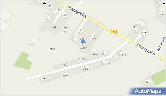 Radostowice, Pszczyńska, 226, mapa Radostowice
