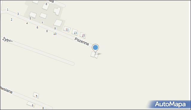 Strykowo, Pszenna, 20, mapa Strykowo