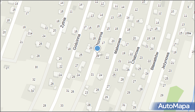 Wilkowice, Pszenna, 19, mapa Wilkowice