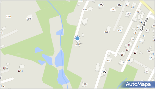 Wodzisław Śląski, Pszowska, 109d, mapa Wodzisławia Śląskiego