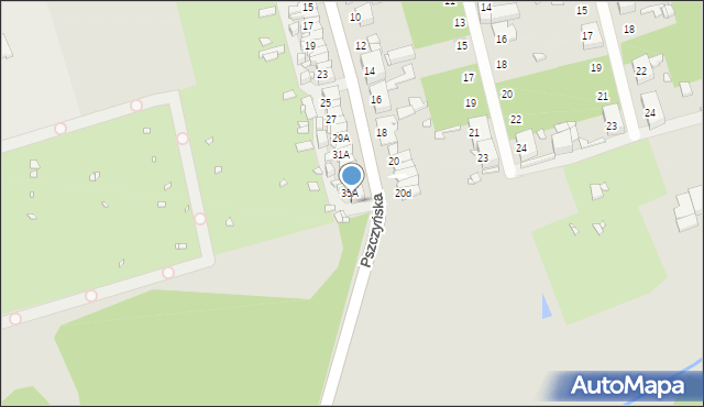 Zabrze, Pszczyńska, 35B, mapa Zabrza