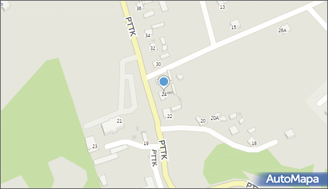 Golub-Dobrzyń, PTTK, 24, mapa Golub-Dobrzyń