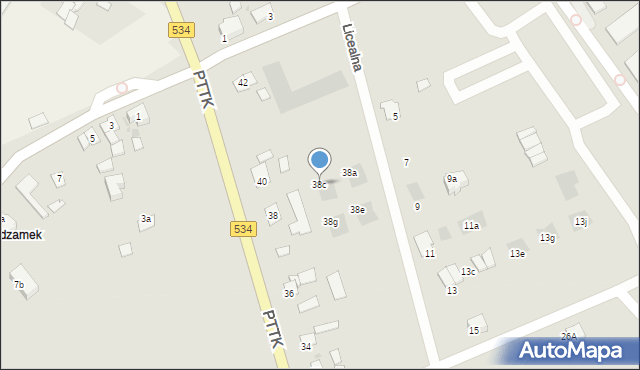 Golub-Dobrzyń, PTTK, 38c, mapa Golub-Dobrzyń