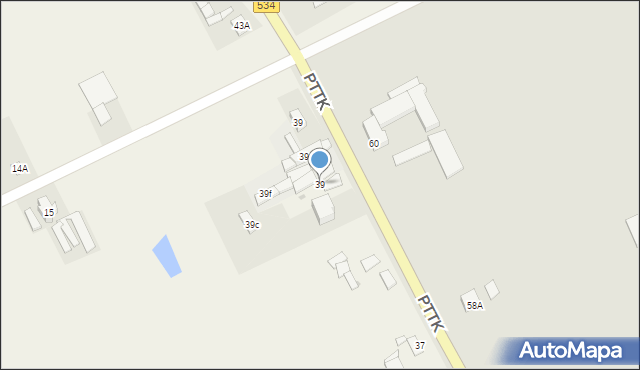 Golub-Dobrzyń, PTTK, 39, mapa Golub-Dobrzyń