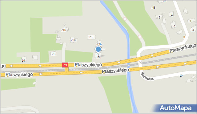 ul ptaszyckiego kraków mapa Ptaszyckiego Tadeusza 25 (ul), 31 979 Kraków (Kraków Nowa Huta)