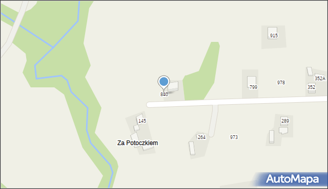 Ptaszkowa, Ptaszkowa, 840, mapa Ptaszkowa