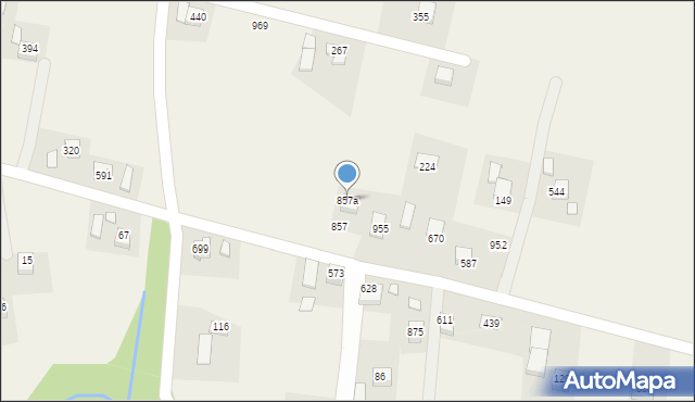 Ptaszkowa, Ptaszkowa, 857a, mapa Ptaszkowa