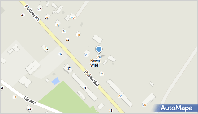Annopol, Puławska, 26, mapa Annopol